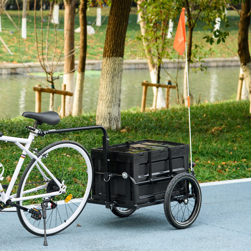 Bicycle Cargo Garden Cart, Black