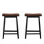 Tabouret de comptoir 24 po en bois massif-319298769