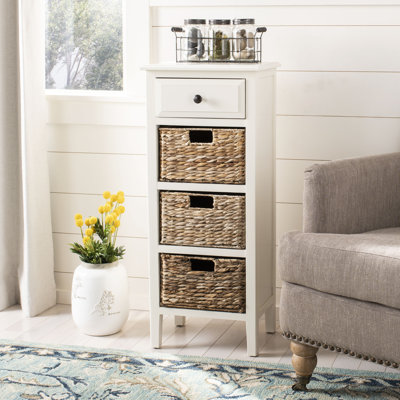 Painswick Solid Wood End Table with Storage