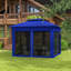 Abri escamotable d'extérieur 11 pi x 11 pi Outsunny