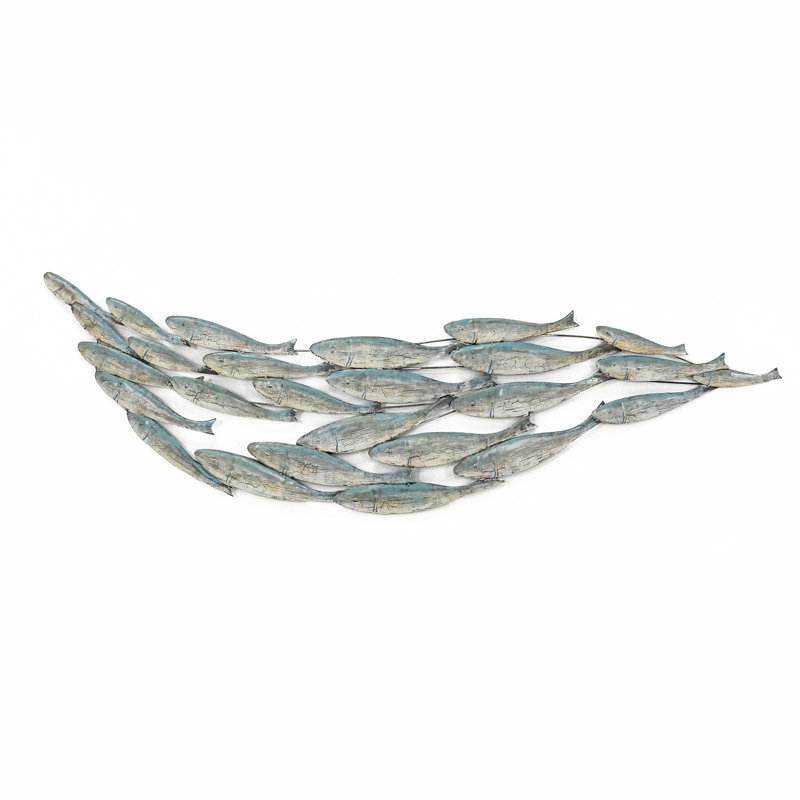 Coastal Animals Wall Decor on Metal