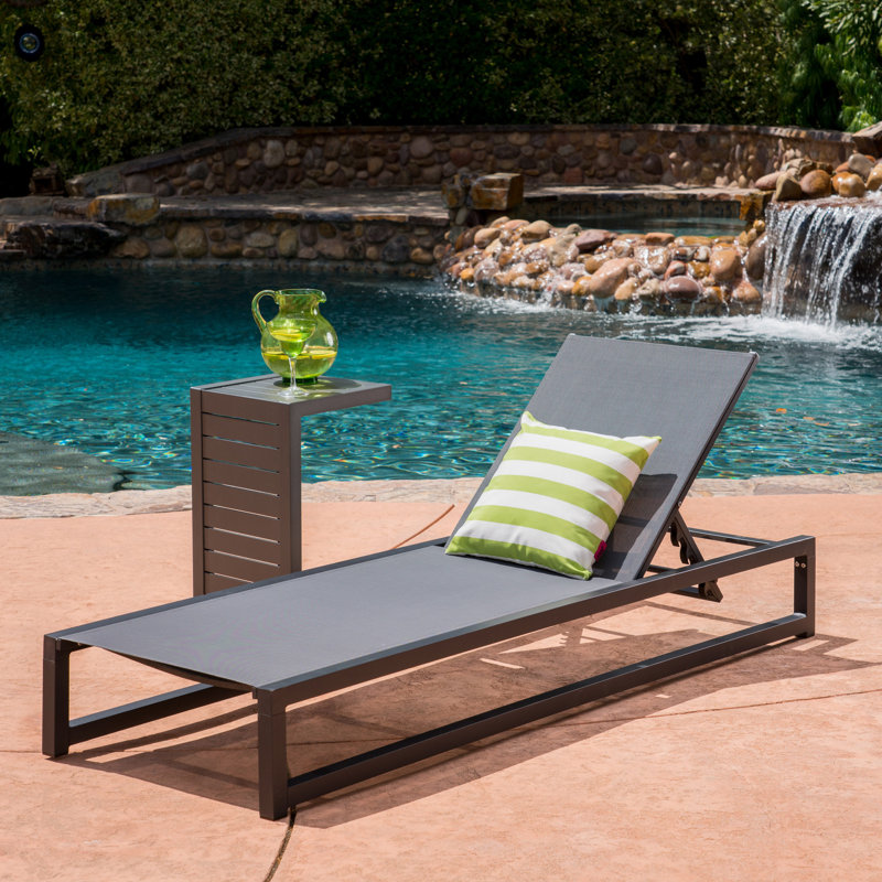 Francesca Outdoor Chaise Lounge Set
