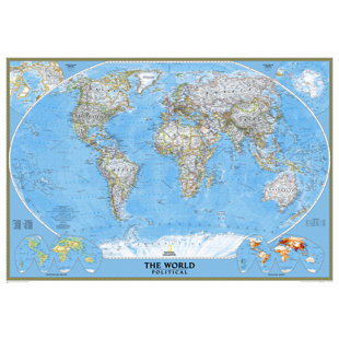 Carte murale du monde