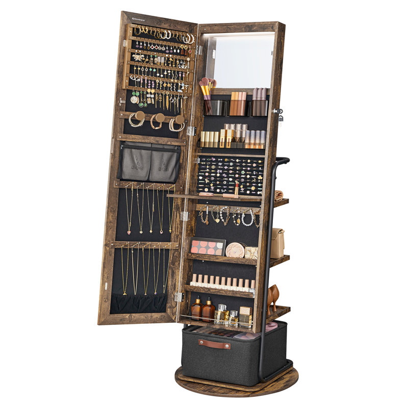 Armoire à bijoux, Brun rustique