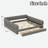 Upholstered Daybed With Usb And 2 Drawers-2017775971