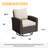 Patio Swivel Sofa Chair with cushions-921192685