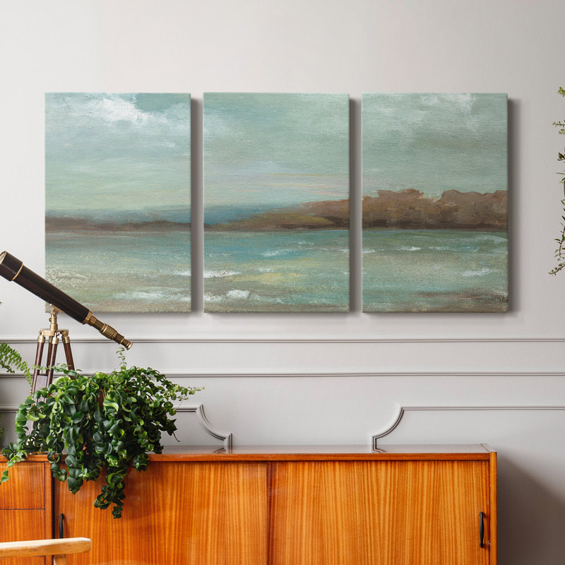 Ocean Breeze I " Ocean Breeze I " 3 - Pieces, 32" H x 24" W x 1" D