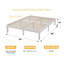 Lit plateforme en bois massif de 14 po Kailianna-474835065-474835063
