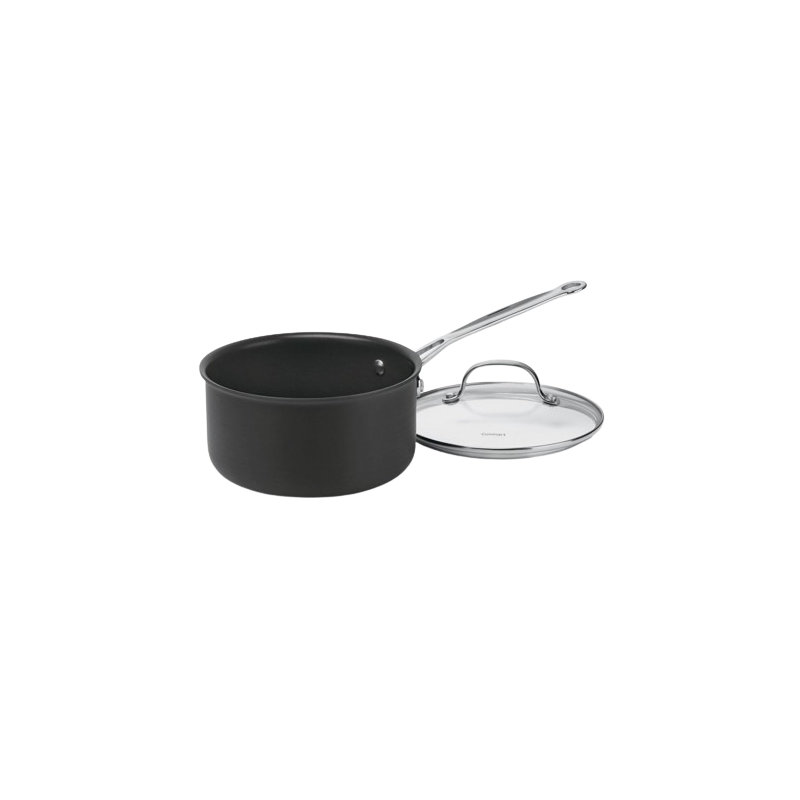 Casserole antiadhésive à anodisation dure, Bouilloire en cuivre martelé massif de 2 pintes