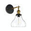 Bras pivotant noir 1 lumière Crafton