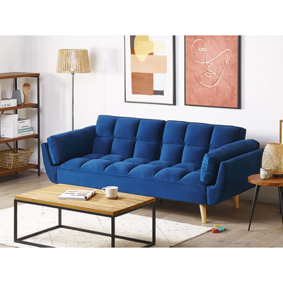 Weyburn 3 Seater Velvet Sleeper