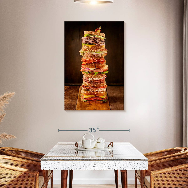 Yarlin Sandwich Stack, 45" H x 30" W