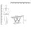 Console Amla avec plateau en verre 47,24 po-1404851399