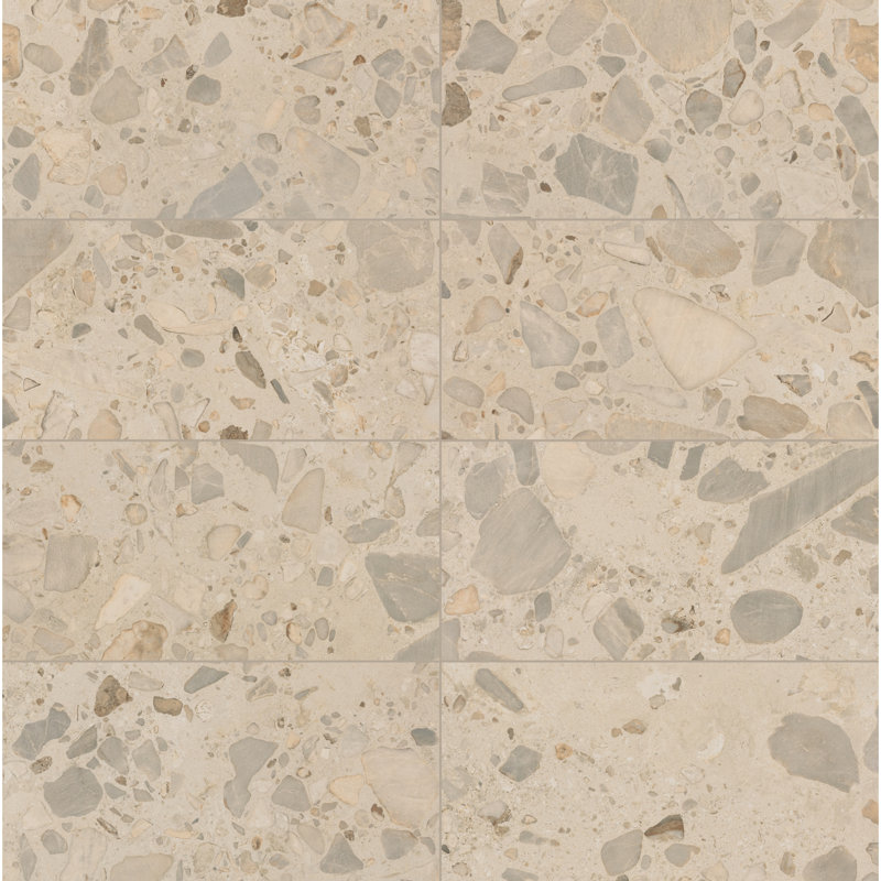 Daltile Sand and Stone 12 x 24 Floor Tile (6 PC Per Carton) (11.57 SQFT Per Carton), Basin