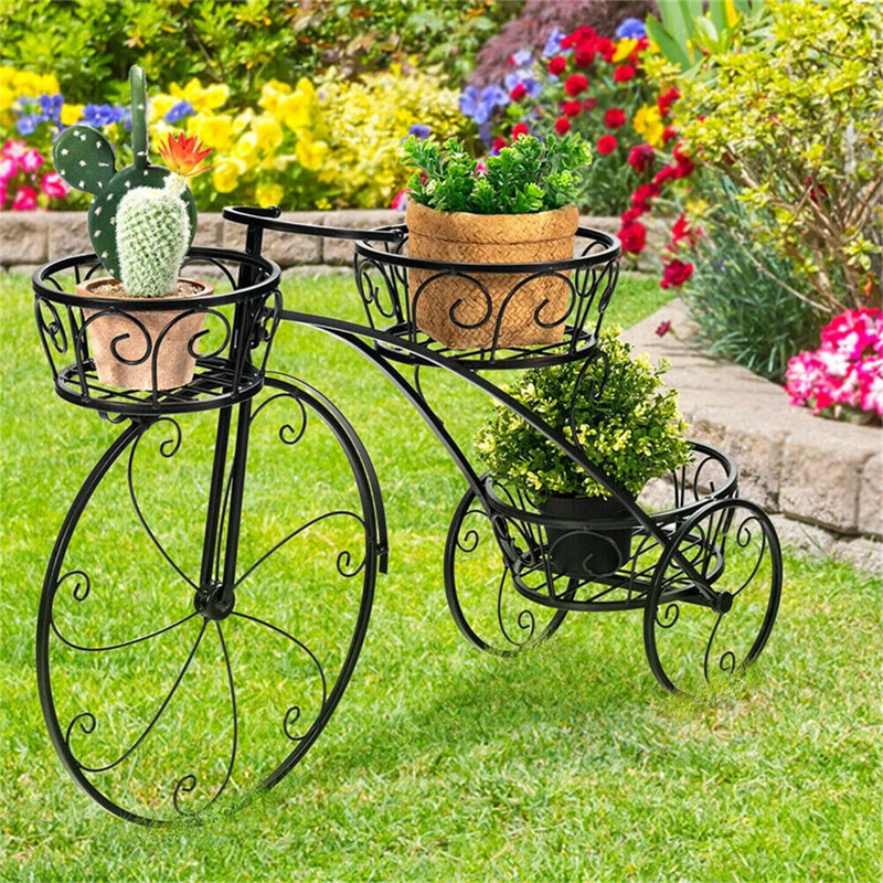 Support pour plante tricycle Bartek, Black