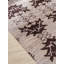 Tapis d'intérieur brun en laine noué à la main-1325901798