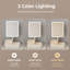 Plastic Rectangle Freestanding Vanity Mirror