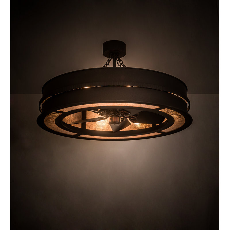 Ashcom 8 - Light Semi Flush Mount