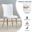 Modern Modern Elegance - Ensemble de table et de chaises en verre trempé pour un style élégant