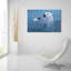 «Polar Bear» par Ron Parker, art mural en verre acrylique-1095739674