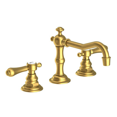 Chesterfield Widespread Bathroom Faucet with Drain Assembly