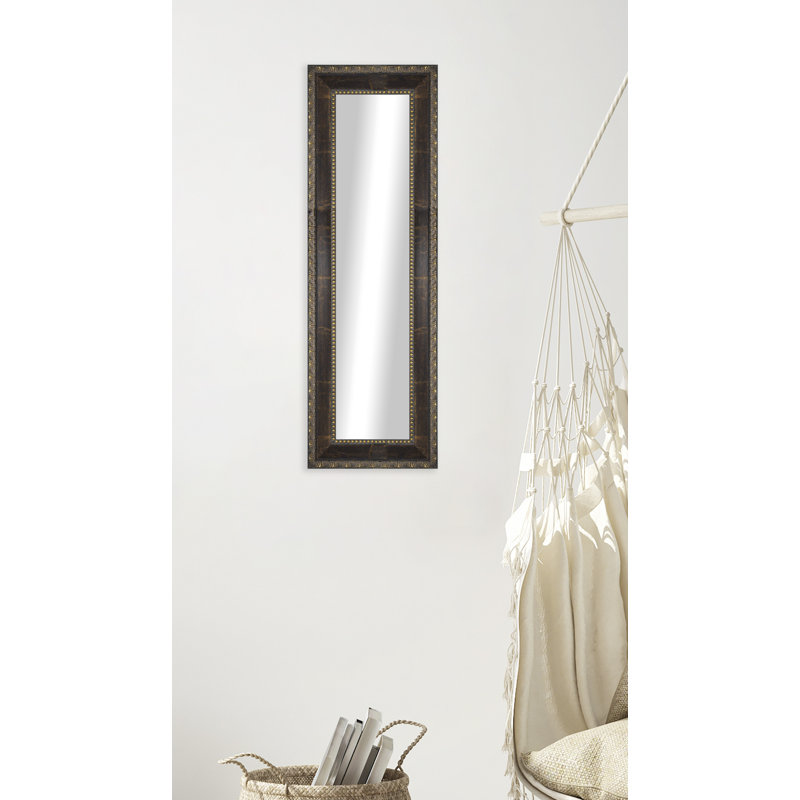 Miroir décoratif vénitien moderne et contemporain Derrell, H 25,5 po x l 9,5 po