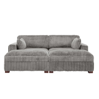 Bukvice 214.1Cm Square Arms Sofa