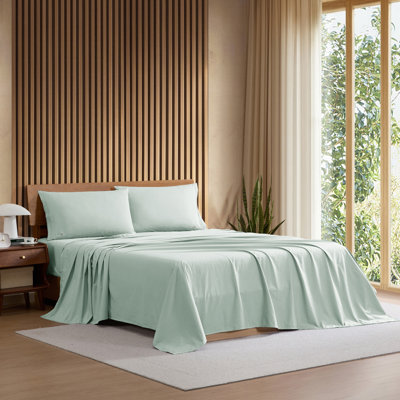 Ensemble de draps en coton percale Lacost