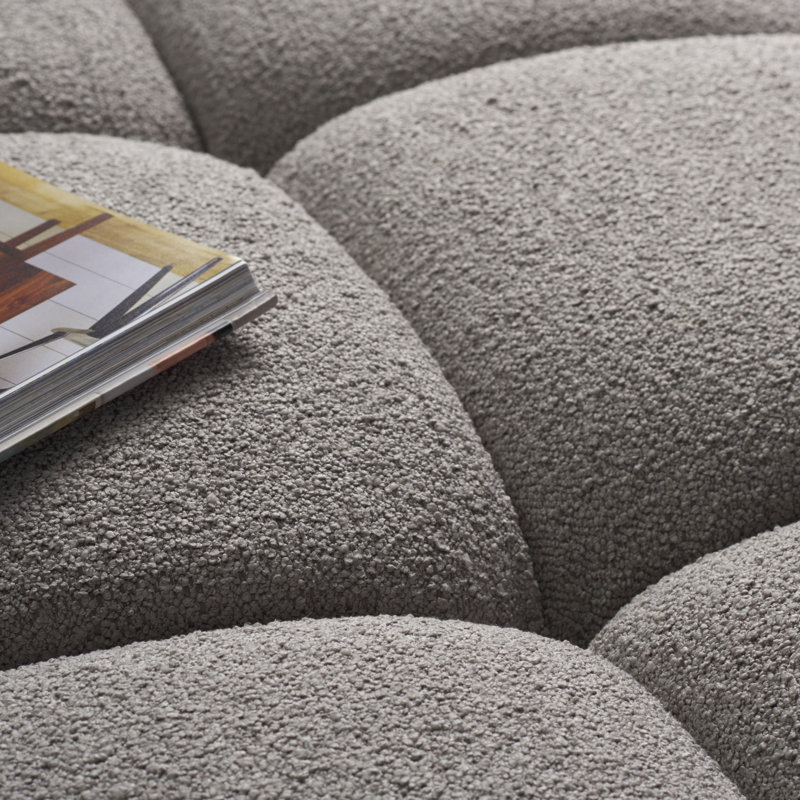 Repose-pieds Haring Boucle, Boucle gris