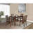 5-piece Rectangle Solid Wood Top Dining Room Set Seats 4-1672964721