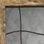 Fractu Rectangle Iron Mirror