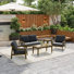 5-Piece Outdoor Conversation Set, Perfect for Entertaining with Included Tables