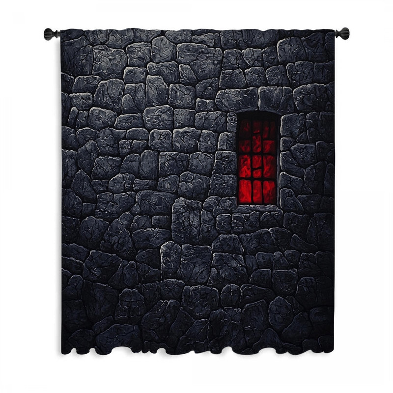Rideaux de fenêtre Castle Castle, L 50 po x L 96 po