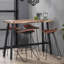 Edens Acacia Rectangular Wood Top Dining Table