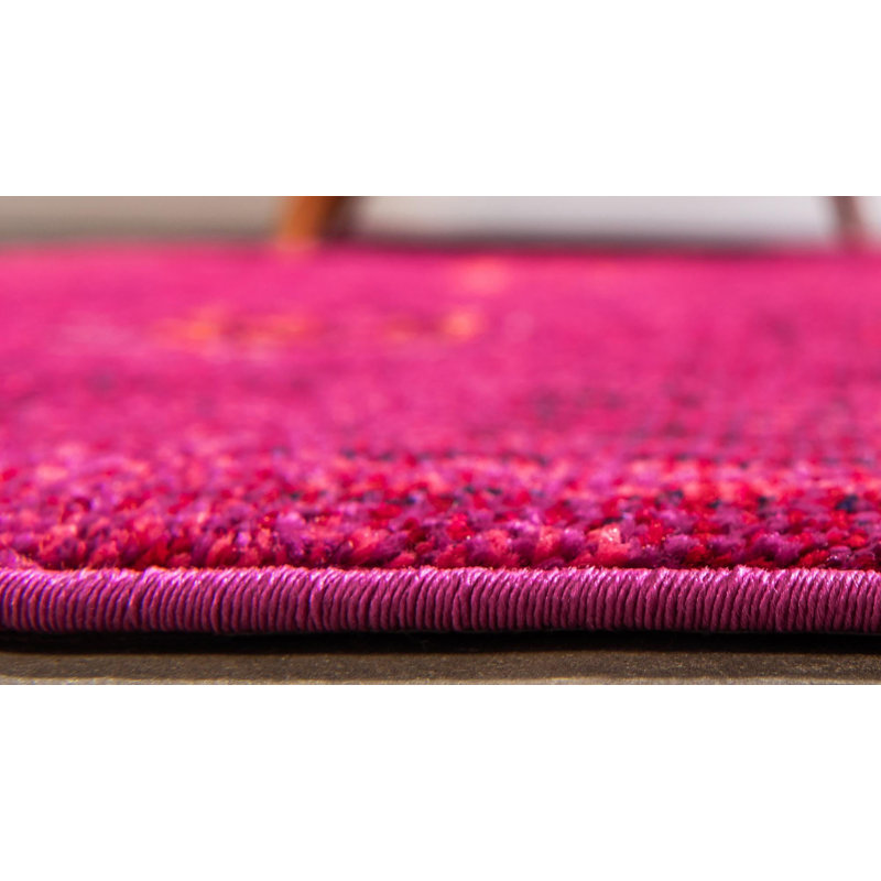 Tapis oriental rouge Nadene, Rectangle de 5 pi x 8 pi