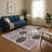 Premium Machine Washable Mayfield AMF1949 Geometric Rug-407699573