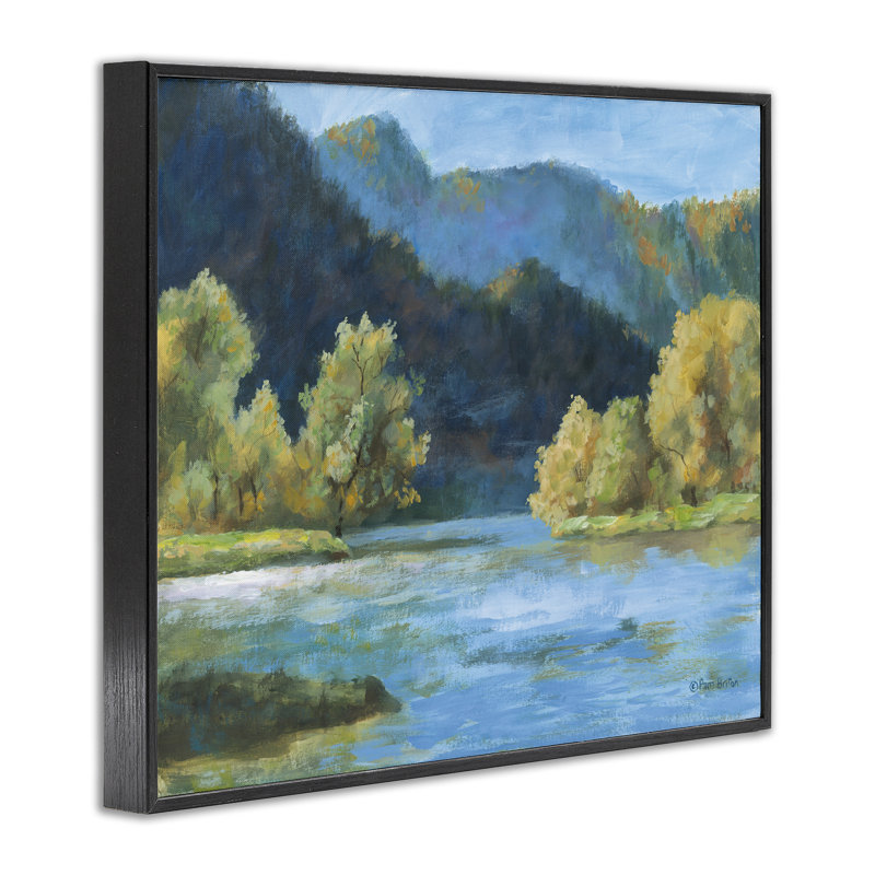  Art de giclée encadrée par Blue Britt, H 11 po x l 14 po, Giclée encadrée noir minuit