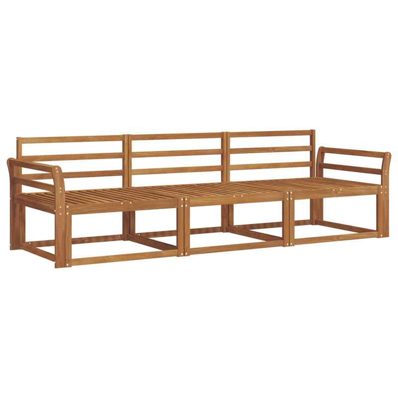 254cm Wide Patio Sectional Set