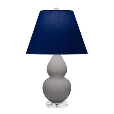 Petite lampe d'appoint à double gourde