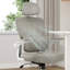 Chaise de bureau ergonomique à haut dossier avec accoudoirs rabattables et support lombaire réglable, idéale pour une utilisation prolongée dans et le bureau-325240177-325240180