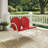 Alannah 41.8'' Wide Metal Loveseat-1409169588