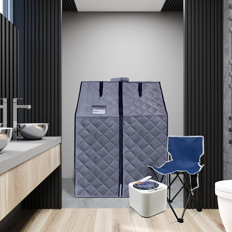 Fulocseny 1 - Person Traditional Steam Sauna with Remote Control