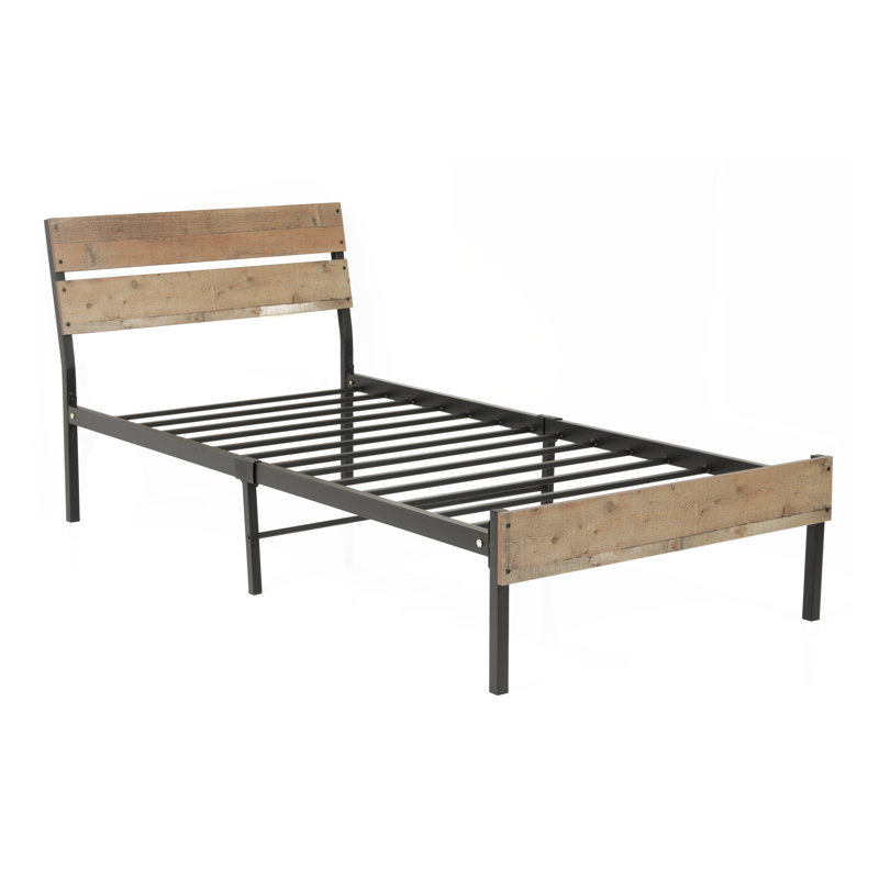 Alsiddiqa Metal Platform Bed