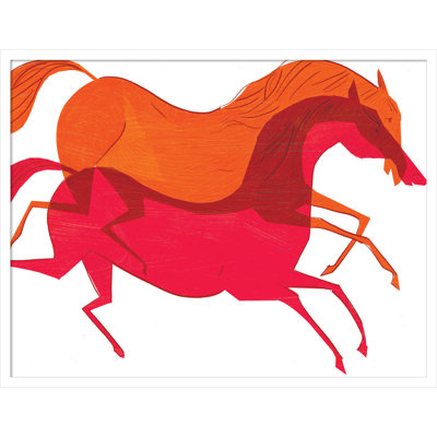 Horses Print by Richard A. Allen