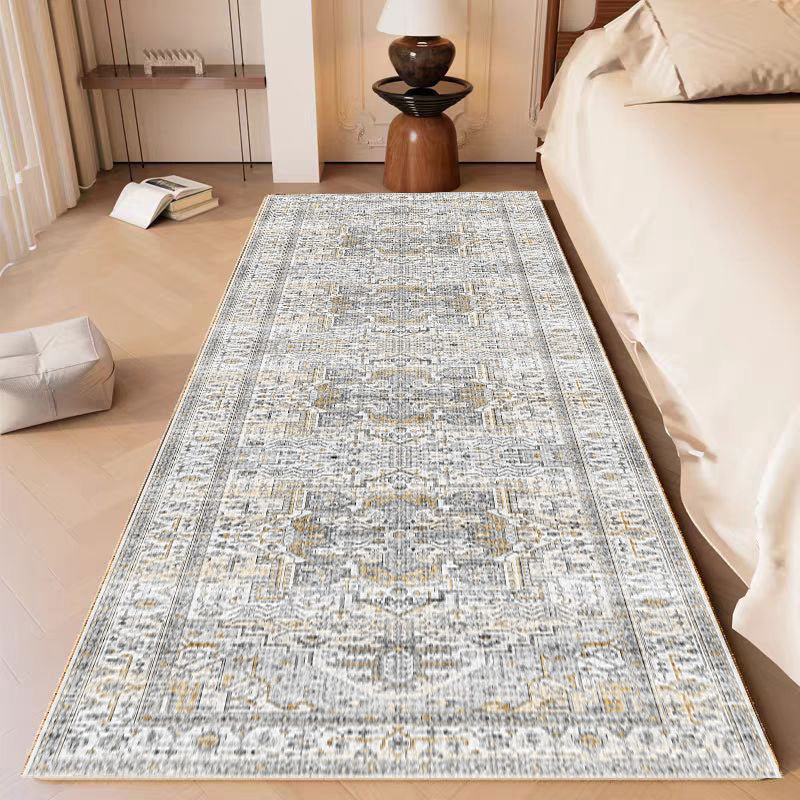 Crafters & Weavers Serapi Collection Area Rug Ultra Soft Washable Rug, Non Slip, Indoor, Stain Resistant Rugs for Living Room Bedroom Vintage Home Decor (2'7 x 9)