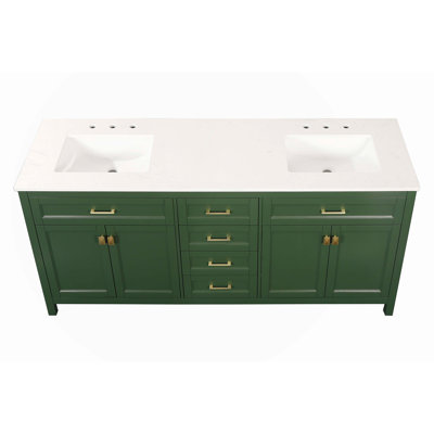 Meuble-lavabo double 72 po Jonan