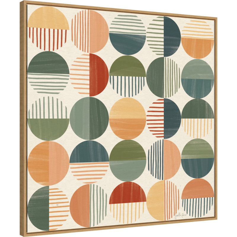«Fonza Born To Roam Pattern II» par Janelle Penner, impression sur toile, H 30 po x l 30 po x P 2 po