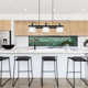 Ruoxi 3 - Light Kitchen Island Linear Pendant