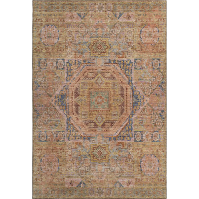 Premium Machine Washable Lubbers AMF1743 Global Rug