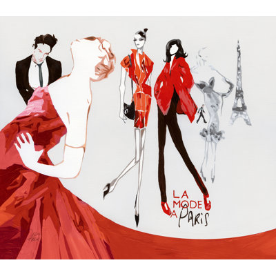 La Mode a Paris Wall Hanging